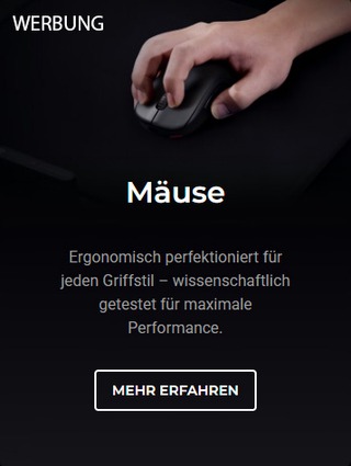 ZOWIE EC2-DW 4K Wireless Maus für E-Sports