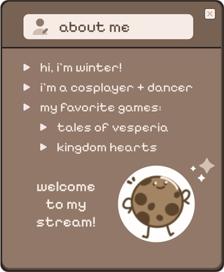 Stream panel