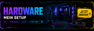 MEIN STREAMING- & GAMING SETUP